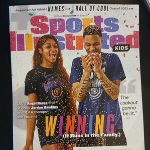 Sports Illustrated Kids Magazine- Angel Reese Cover- 2023